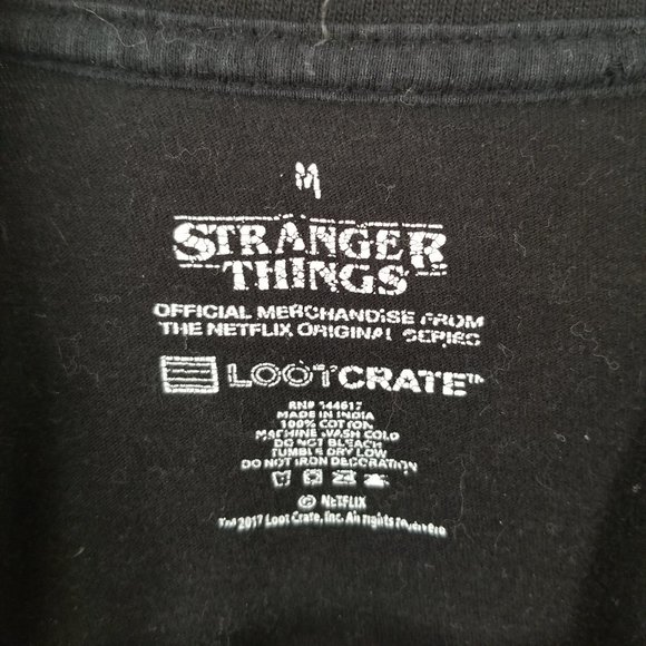 Lootcrate Stranger Things Graphic Tee Size Medium - Picture 3 of 4